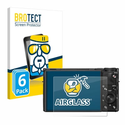 Screenprotector 6 Stuks voor Sony Cyber-Shot DSC-RX100 VII / VIIA Beschermglas transparant
