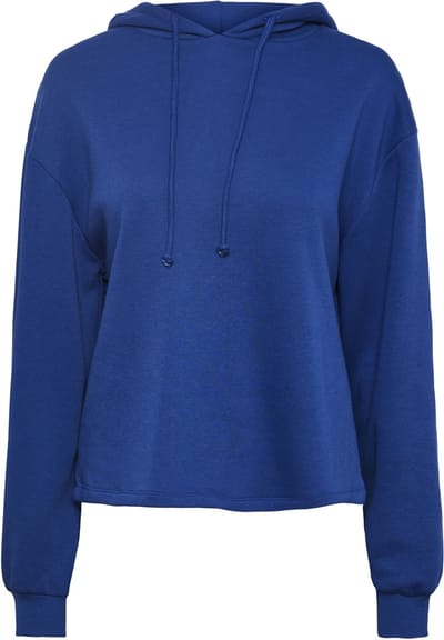 Pieces Hoodie - Loungewear Top - Chili Colours - Jogging Hoodie met capuchon - Felblauw / M