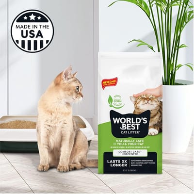 Kattenbakvulling - Klaar voor gebruik - Zindelijkheid voor katten - Natuurlijke geurcontrole - 145 kg - Niet van toepassing
