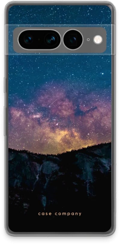 Case Company® - Hoesje geschikt voor Google Pixel 7 Pro hoesje - Travel to space - Soft Cover Telefoonhoesje - Bescherming aan alle Kanten en Schermrand