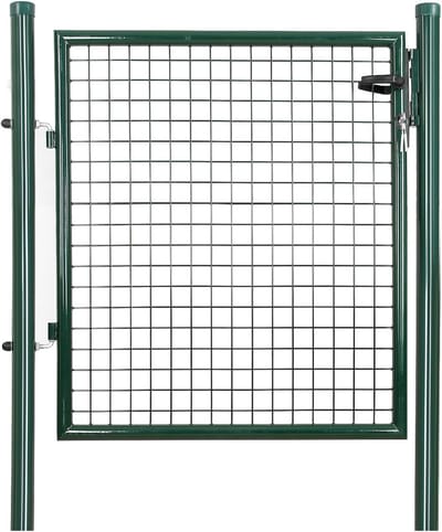Furnstar - Tuinpoort inclusief slot en 3 sleutels groen GGD150G
