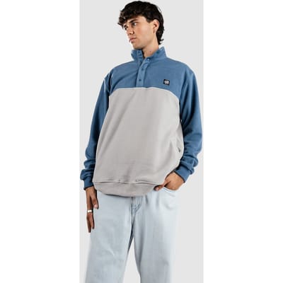 Santa Cruz Opus Dot Label Polar Half-Zip Fleece Trui blauw