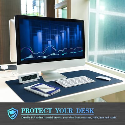 laptop bureaublad, waterdicht bureau-schrijfblok voor kantoor en thuiswerk - desk pad, mouse pad 60cm x 35cm