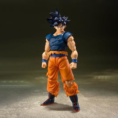 Dragon Ball Shf Anime Son Goku Mo Qi Free Extreme Intent Blauw Vechtvest Ingebouwd IJzerdraad Gewricht Beweegbaar Verzamelfiguur Cadeau black