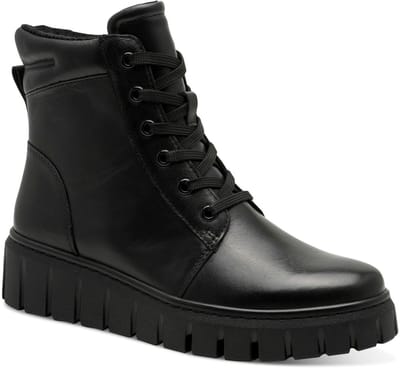 Marco Tozzi Dames Enkellaarsje 2-25293-45 001 F-breedte Maat: 37 EU