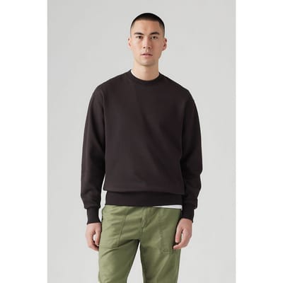 Levi's Authentic Crewneck Sweatshirt Maat: M | Sweaters Outlet | Heren | Bruin