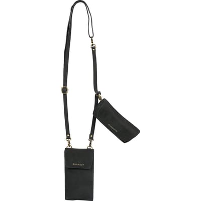 Burkely Bianca Unisex Telefoontasje En Zonnebrillenhoes - Zwart