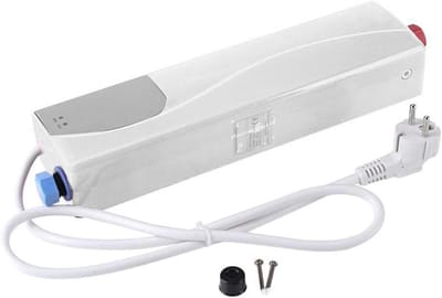 Elektrische Boiler - Doorstroomverwarmer - Direct Warm Water - Compact Onderbouw - 3000 Watt - Wit