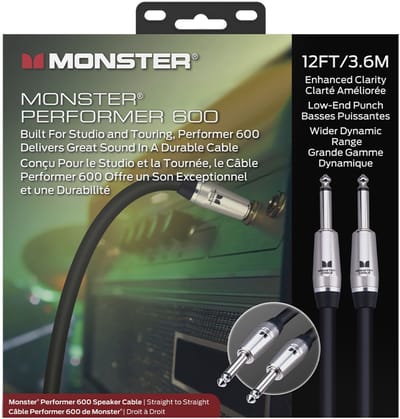 Monster Cable Performer 600 Jack Speakerkabel 3.6 Meter VMP60004