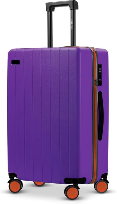 Suitcase ABS hardcase met TSA-slot en 360° wielen – lichtgewicht reiskoffer