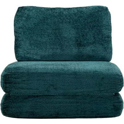 Slaapfauteuil Faster Armchair/bed Teal 80×100×80 cm