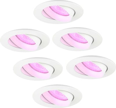 Ledvion - 6X SMART LED Inbouwspot Rio - Wit - Dimbaar