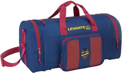 Sporttas Levante U.D. Blauw Dieprood (55 x 26 x 27 cm)