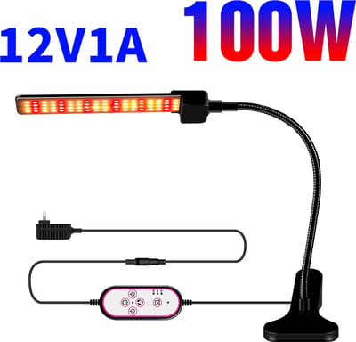 Groeilamp Plus: Kweeklamp & Grow Light voor Maximale Bloeiresultaten voor de Hobby Kweker - Volledig Spectrum, Energiezuinig, Flexibele Instellingen en Duurzaam Ontwerp