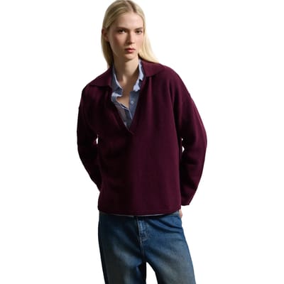 Pullover in zuivere wol dames Stefanel Regular Fit