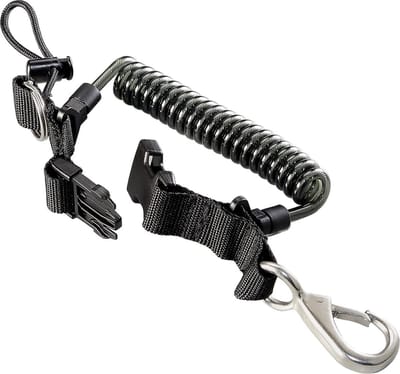 IST Spiraalkabel - RVS haak - 100cm