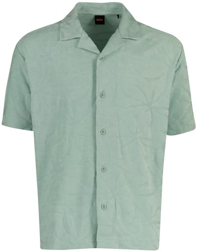 Hugo Boss poloshirt korte mouw turquoise