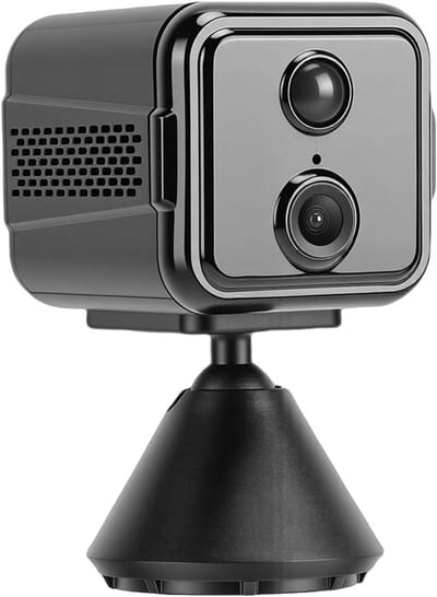 Binnencamera - Beveiligingscamera WiFi - Huisbewaking - AI Menselijke Detectie - 4K Ultra HD - Wit