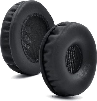 Somstyle Oorkussens Geschikt Voor Jabra Evolve 65, 40, 20 & 20SE Koptelefoon - 2 Stuks - Zacht Schuim - Eiwitleer - Zwart
