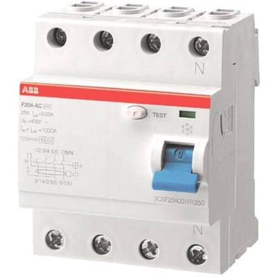 ABB 2CSF204123R1630 F204A-63/0,03L Aardlekschakelaar A 4-polig 63 A 0.03 A 230 V