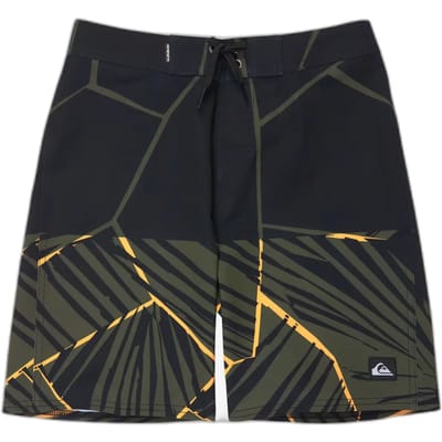 Quiksilver Surfsilk Straight 17´´ Zwembroek Groen 8 Years Jongen