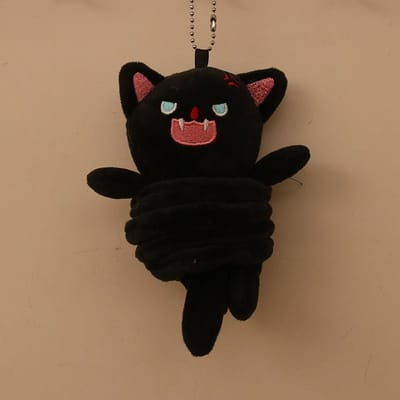 Schattige Lente Kreeft Hanger Pluche Speelgoed Pop Katje Hondje Tas Hangende Sleutelhanger Lap Doll 4 inch brown