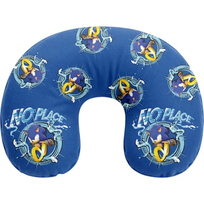 Sonic nekkussen blauw - one size