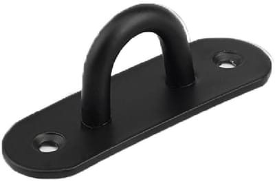 Dailygoods- Haak Heavy Duty - Roestvrij Stalen Plafondhaak - U-vormige Haak - Ophanghaak voor Schommels - Slijtvast - Stevige Installatie