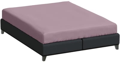 Bella Donna Eenpersoons Hoeslaken Jersey - oudroze-0565 90/190-100/220