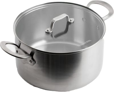 Mauviel 1830 - Kookpot - 24 cm - Roestvrij staal - alle warmtebronnen