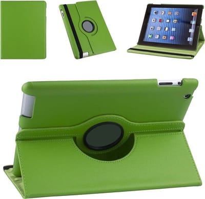 Hoesje geschikt voor iPad 9.7 4/3/2e generatie Draaibaar Standaard 360 Graden Cover Case