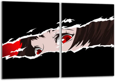 TMK ArtDeko - Snijplank - Glas - Anime - 2x40x52 cm