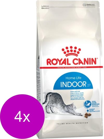 Royal Canin Indoor 27 - Kattenvoer - 4 x 4 kg