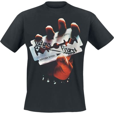 Judas Priest T-shirt - British Steel Anniversary 2020 - S tot 5XL - voor Mannen - zwart