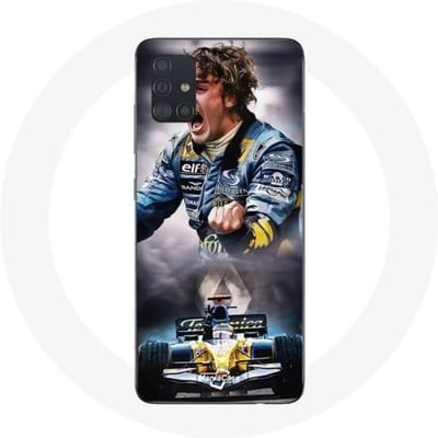 Samsung Galaxy A51 Case Formule 1 Fernando Alonso F1-coureur