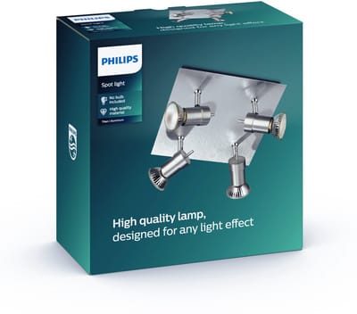 Philips Titan opbouwspot - 4-lichts