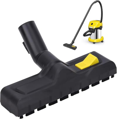 Wet and Dry Suction Nozzle for Kärcher WD5, WD6, WD3, WD4, Replacement Floor Brush Nozzle for Kärcher Wet Dryer, Carpet Brush Head, Connection Adapter Compatible with Kärcher for Miele