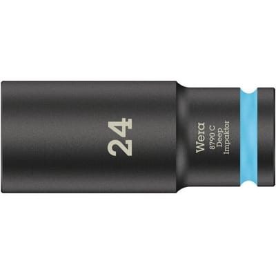 Wera 8790 C Impaktor Deep 05004839001 Inbus Dopsleutelinzetstuk 24 mm 1/2 24 mm 1/2 (12,5 mm)