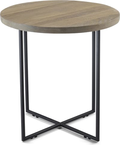Spinder Design DRESS 39 Bijzettafel - Zwart / Eiken