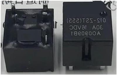 Elektromechanisch relais - Schakelrelais - Elektronica schakelen - Normaal gesloten contact - 10 stuks - Zilver