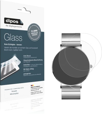 dipos – 2x Matte Pantserfolie geschikt voor Xcoast Minimalist | 9H Screenprotector