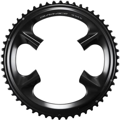 Shimano Dura Ace R9200 Buitenblad Zwart 54t