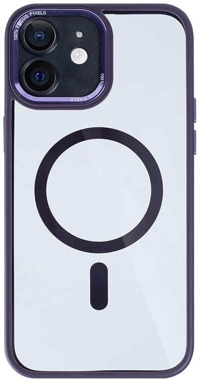 Rixus Classic 04 Case With MagSafe For iPhone 11 Purple