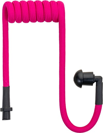 Hoornie© - Braided Eartube Roze voor Portofoon Headsets & Oortjes