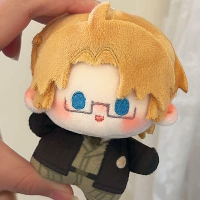 10cm Peluche Anime Hetalia Axis Powers Cosplay Ivan Braginsky Alfred F. Jones Arthur Kirkland Peluche Cadeau d'Anniversaire 10cm orange