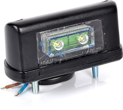 LED kentekenverlichting 12/24Volt E9-keur IP68