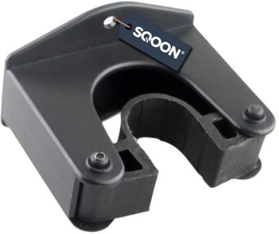 SQOON® Zuigbuishouder geschikt voor 32 mm stofzuigerbuizen - Kunststof houder voor bevestiging van zuigbuizen - Compatibel met o.a. universele modellen - Ideaal voor wandmontage of opbergsystemen