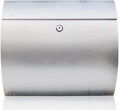Brievenbus RVS - Buitenpost - Post Ontvangen - Waterdicht Ontwerp - 375x105x325cm - Zilverkleurig