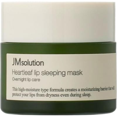 JMsolution Masque de Nuit pour Lèvres Heartleaf Hydratation Intense Nuit 20g white