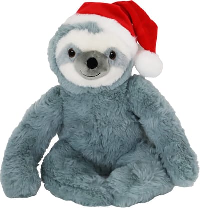 Boon Luiaard Pluche Met Kerstmuts Grijs 40Cm